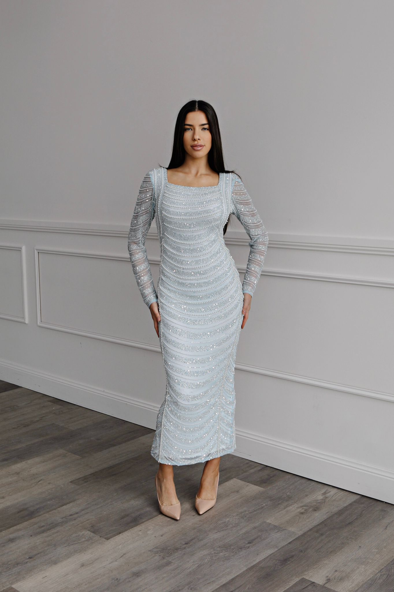 rent midi dress Rent Eklas Midi dress for your special event – Dresshouse Formal Hire
