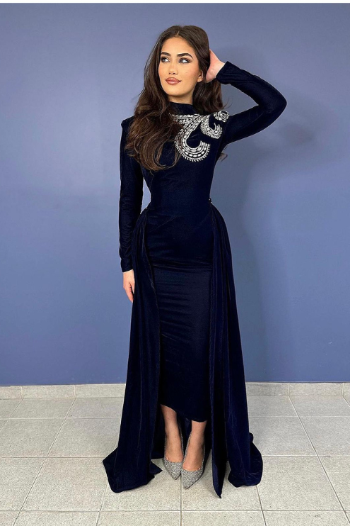 Rent Manal Navy dress for your special event – Dresshouse Formal Hire