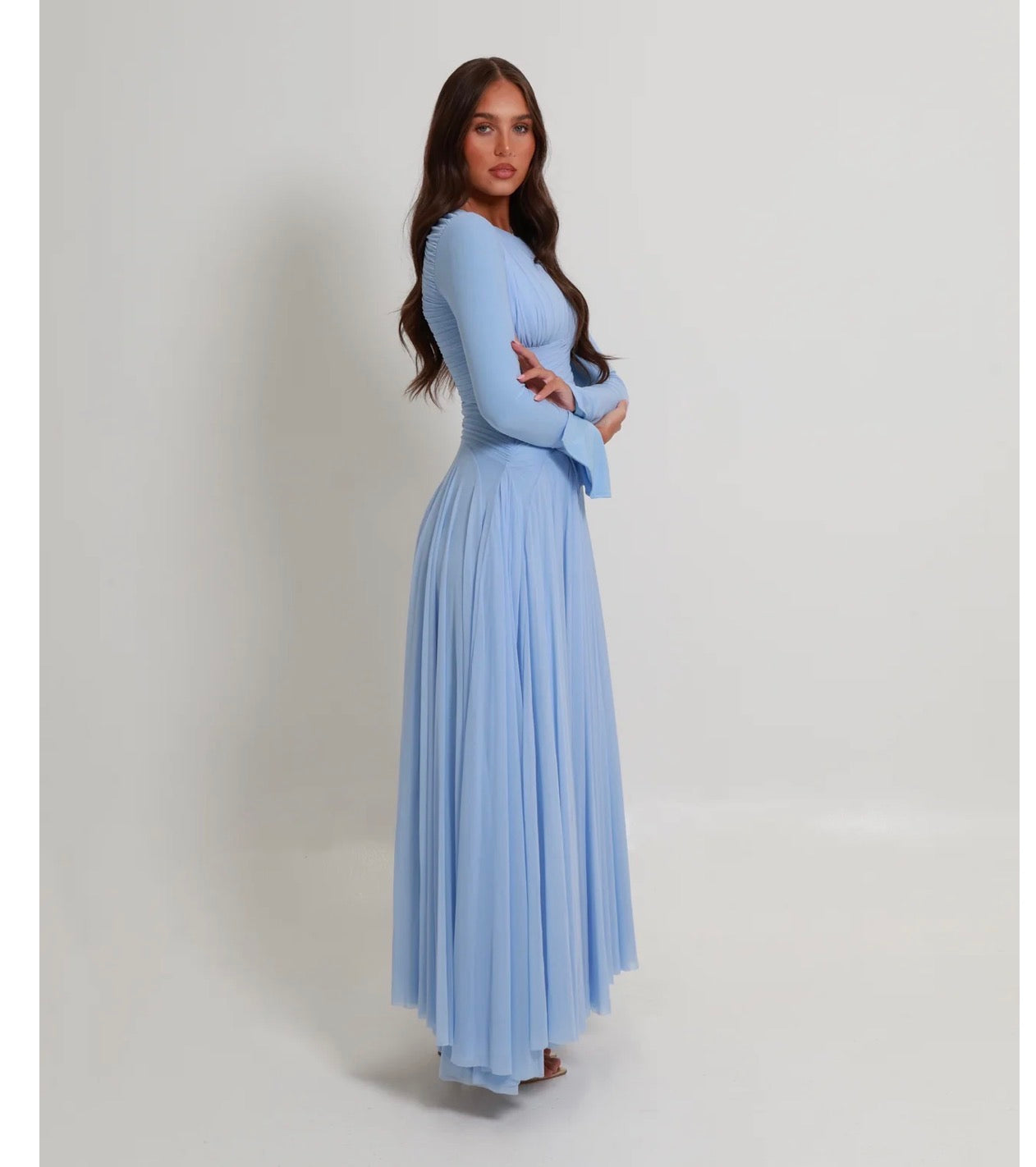 alaina maxi dress Alaina blue dress – Dresshouse Formal Hire
