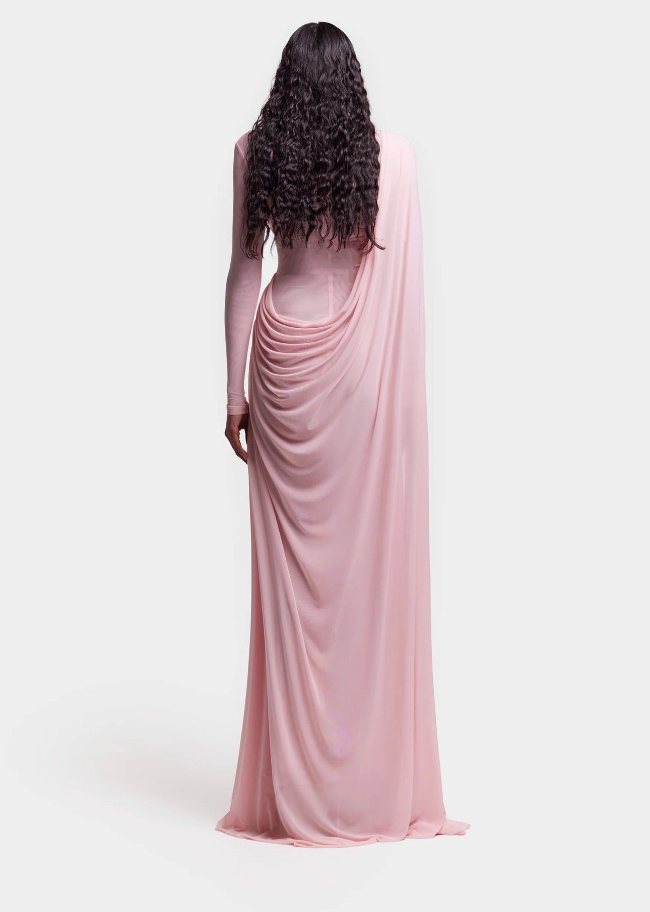 Waterfall Draped Max Rose