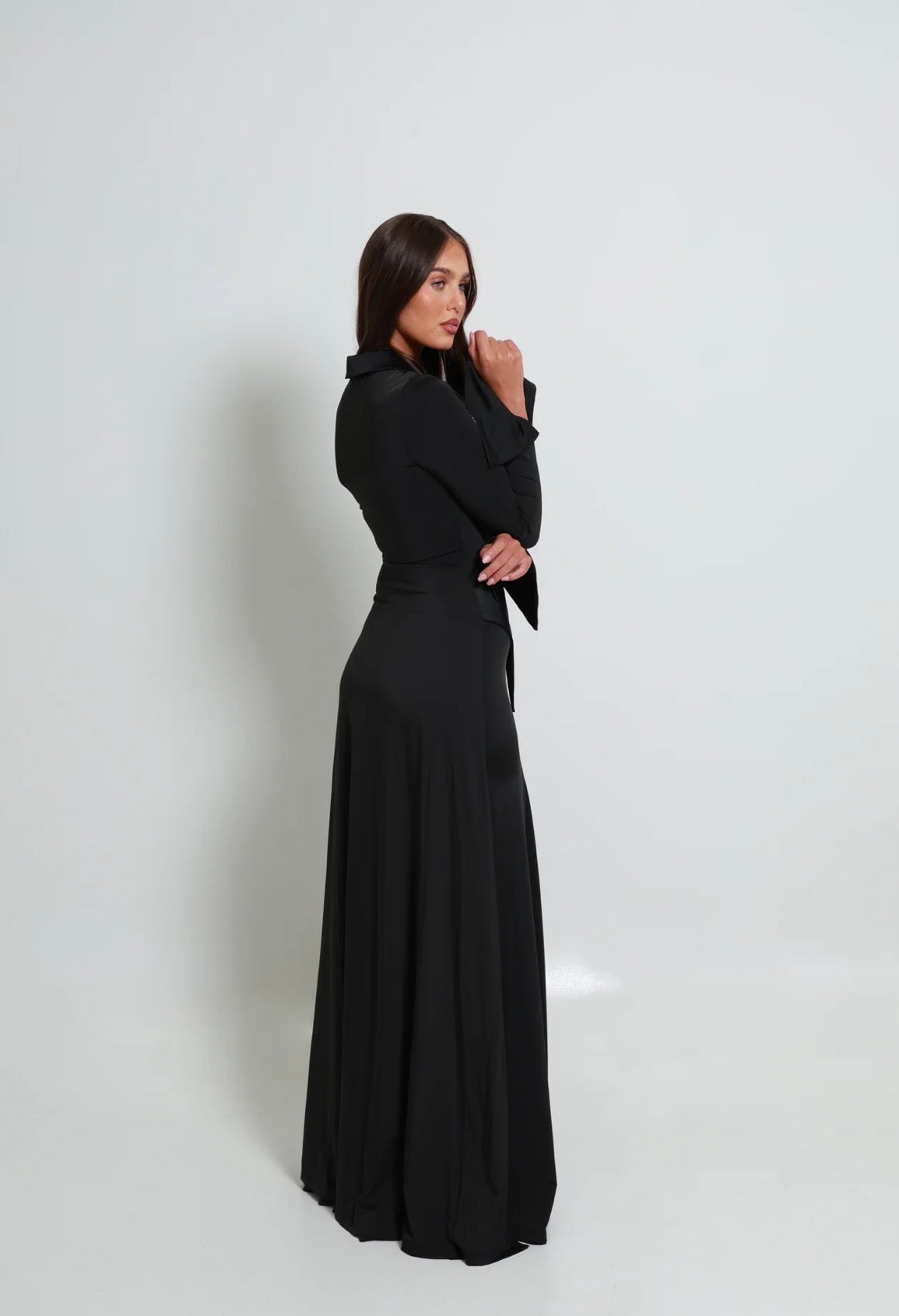 Monique Black Maxi