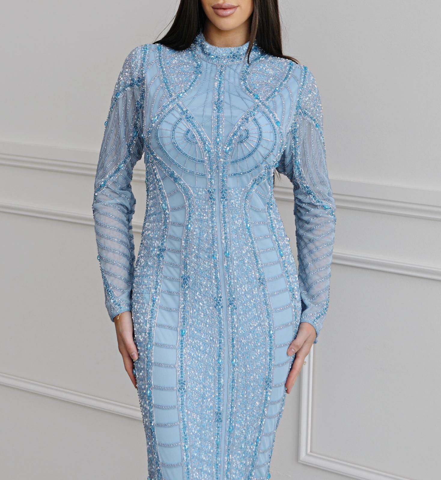 Amne  Beaded Gown