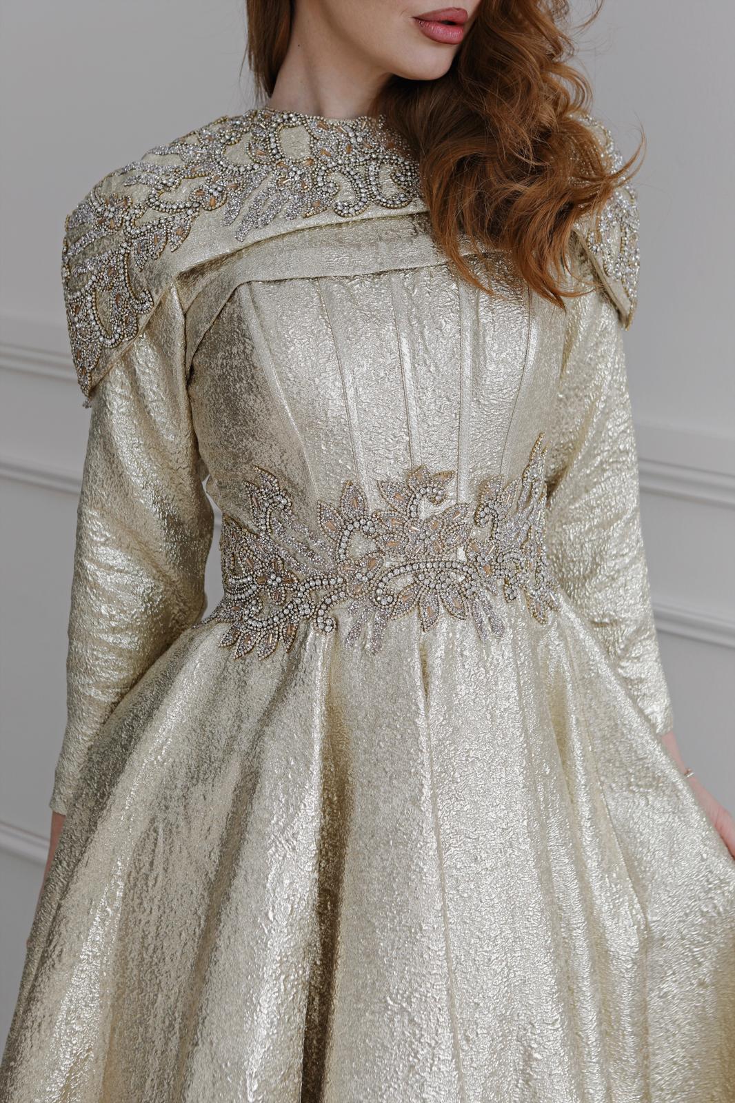 Amira Gold Gown