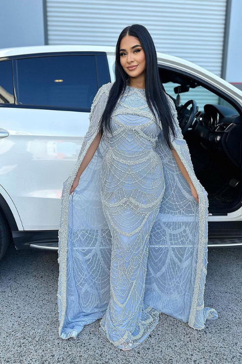Jamila Cape Gown