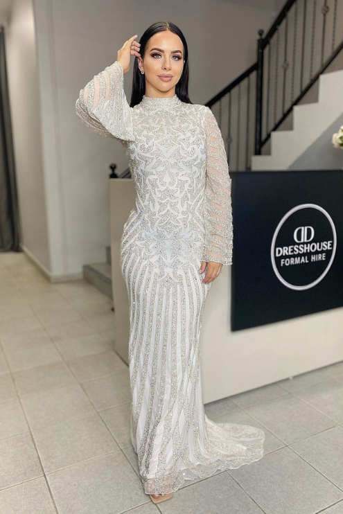 Angel white & silver